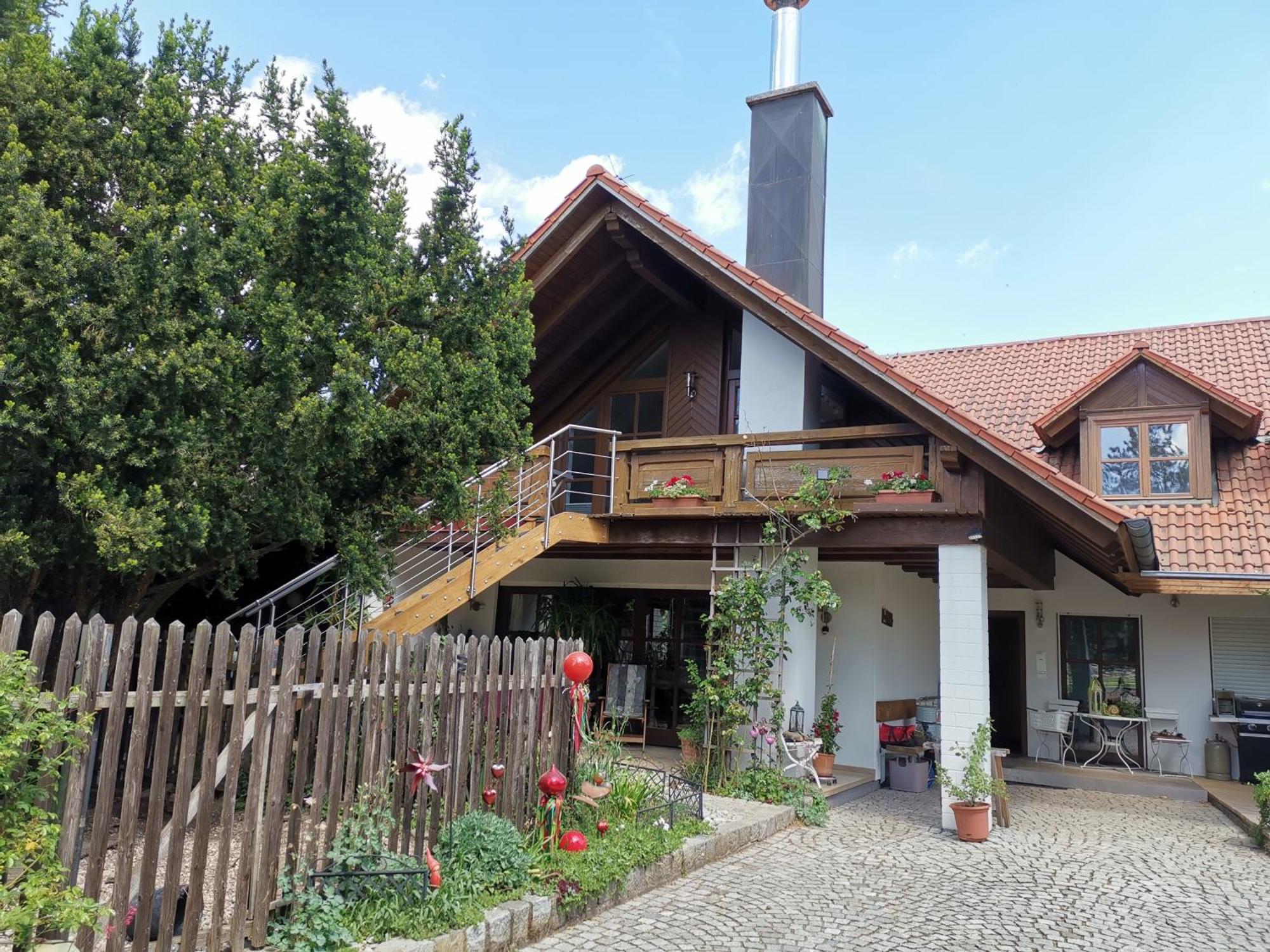 Studio Und Apartment Auf Dem Pferdehof Burgpreppach Exterior foto